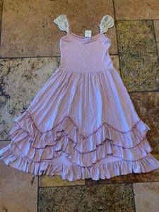 4-5 Xl Kutie Kouture Boutique Viscose Dress Crochet Sleeve - Picture 1 of 5