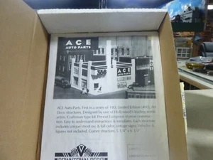 HO DOWNTOWN DECO- ACE AUTO PARTS -1 OF 400 LTD EDITION -CRAFTSMAN STYRENE KIT - Picture 1 of 3