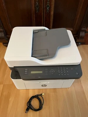 ⭐️TOP DEAL⭐️  Drucker von HP Laser MFP 137fwg Scan Fax Kopierer - Bild 1 von 4