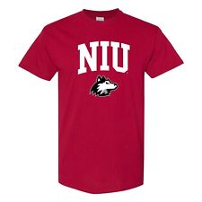 Northern Illinois Huskies Basic Block Short Sleeve T-Shirt - Cardinal