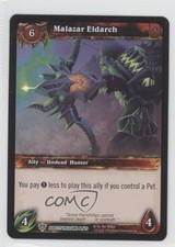 2012 World of Warcraft TCG: Battle Aspects Treasure Pack Malazar Eldarch #40 1i3