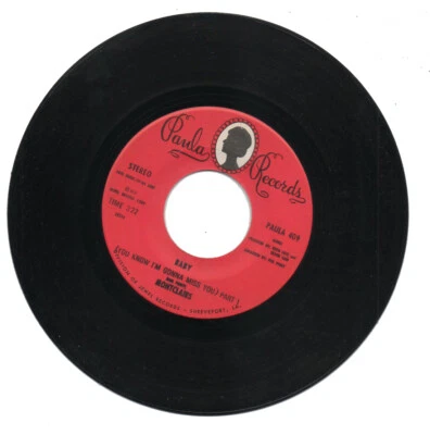 MONTCLAIRS 45 RPM Record "BABY (YOU KNOW I'M GONNA MISS YOU" Mint-! Parts 1 & 2 - Image 1 of 2