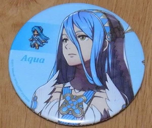 Fire Emblem If Fates Button Badge Aqua Azure RARE Yusuke Kozaki Illustration - Picture 1 of 1