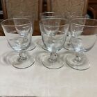 Vintage Princess House Heritage Hand Blown Hand Cut Etched Crystal Wine Glasses