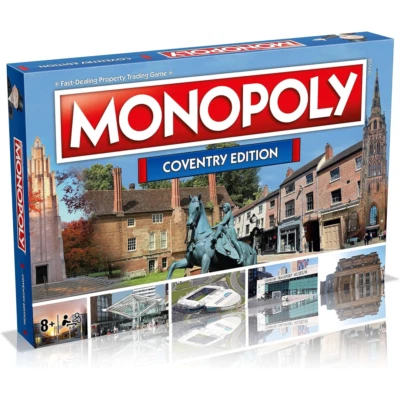 Monopoly Coventry Edition Board Game Winning Moves - Image 1 of 4