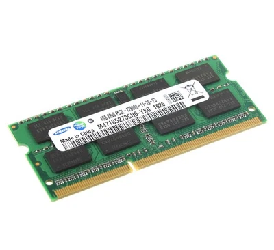 4GB Samsung 4GB 2RX8 DDR3L 1600MHz PC3L-12800S 204PIN SO-DIMM Laptop RAM 1.35V - Image 1 of 4