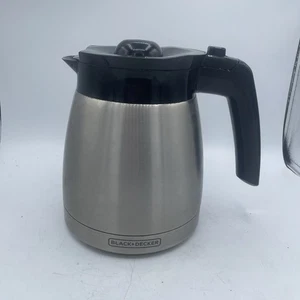 Black Decker CM2046S Caraffa Termica per Caffettiera 12 Tazze con Coperchio Ricambio - Foto 1 di 6