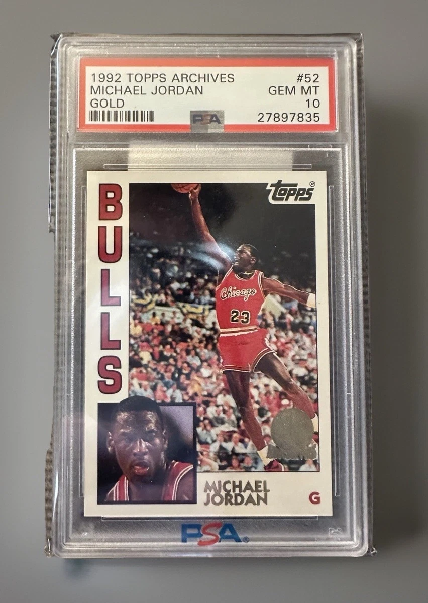 Michael Jordan PSA 10 Graded Basketball Trading Cards for sale | eBay
