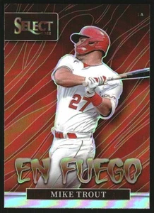 2022 Select En Fuego Holo #5 Mike Trout - Picture 1 of 2