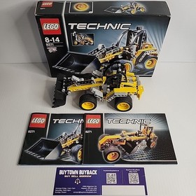 Lego Technic Wheel Loader CIB With Box & Both Manuals (8271)