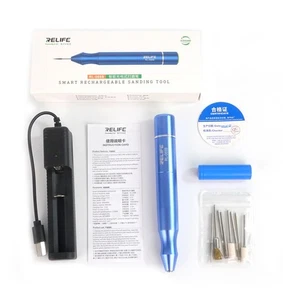 Rechargeable Grinding Pen Wireless Mobile Phones Engraving ReLife RL-068B UK - Picture 1 of 12