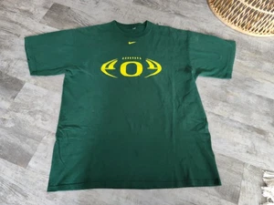 Vintage Nike Oregon Ducks Center Swoosh grün Herren T-Shirt NCAA Football PAC 10 - Bild 1 von 9