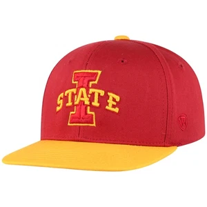 Youth Top of the World Cardinal Iowa State Cyclones Maverick Snapback Hat - Picture 1 of 4