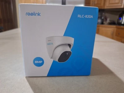 Cámara de seguridad Reolink RLC-820A 8MP Ultra HD PoE detección inteligente de persona/vehículo Foto 1 de 4