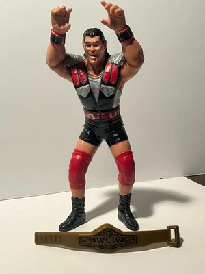 WCW Galoob El Gigante con cinturón desgaste ligero en estado bastante bueno/casi nuevo exclusivo europeo del Reino Unido Foto 1 de 2