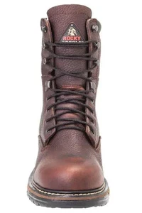 NEW Rocky 5693 Men's Iron Clad 8" Waterproof Non-Steel Boots, SIZE 10.5-WIDE - Picture 1 of 5