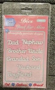 Sweet Dixie Just For Men Cutting Dies, SDD272 - Picture 1 of 7