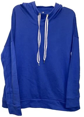 TALLA XL-XERSION HOMBRE SUDADERA CON CAPUCHA AZUL REAL Foto 1 de 4