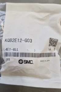 SMC KQB2E12-G03 fitting, metal, bulkhead connector - Imagen 1 de 2