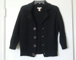 GIACCA MAGLIONE DONNA HAROLDS'S BUTTON UP NERO taglia M - Foto 1 di 8
