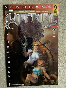 TOP COW - WITCHBLADE #60 JAY Company RARA variante PLANTINUM copertina Tomb Raider - Foto 1 di 2