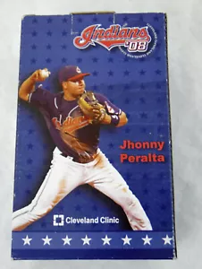 Jhonny Peralta 2008 Cleveland Indians Limited Edition Mini Bobblehead SGA - Picture 1 of 4