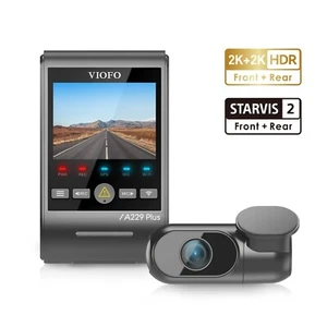 VIOFO A229 Plus Car Dash Cam Sony Starvis2 Sensor 2K+2K Camera HDR Voice Control - Picture 1 of 10
