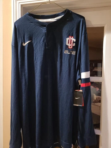 UConn Huskies Nike Dri-Fit Elite Shooting Shirt, Men's XXL, Connecticut Cover