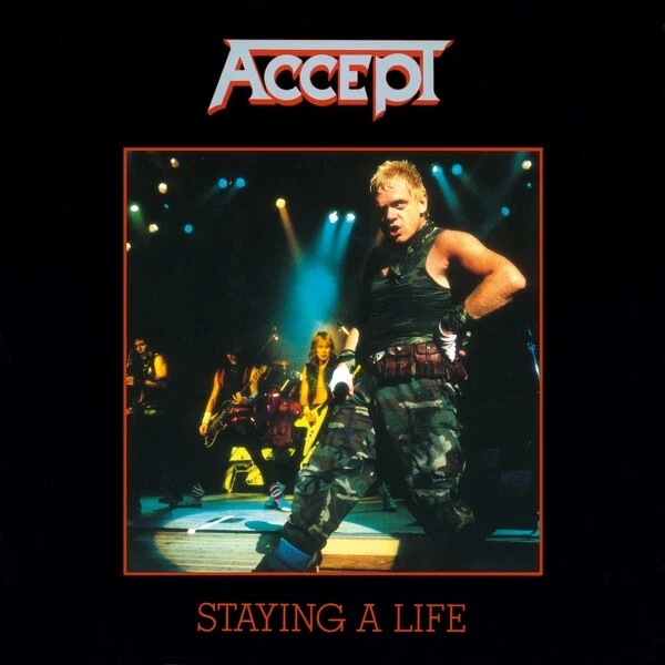 ACCEPT - STAYING A LIFE  2 VINYL LP NEUF - Photo 1/1