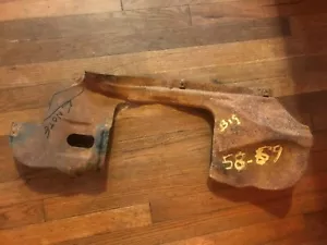 1958 59 Chevy Oil pan splash pan big block back - Bild 1 von 3
