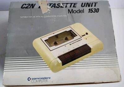 COMMODORE C2N Leitor de Cassete, Gravador para Computador Commodore Taiwan, Não Testado - Imagem 1 de 4