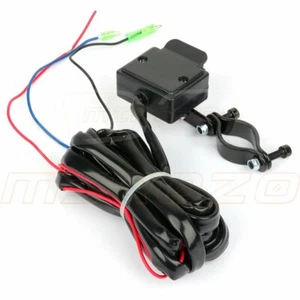 ATV Winch Mini Rocker Switch Handlebar Mount Warn Replacement Black - Picture 1 of 6