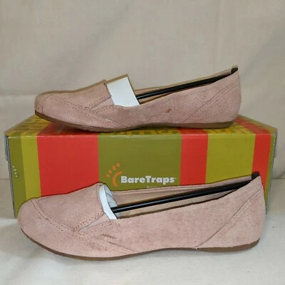  Bare Traps Women's Blush Suede Shoes Flats  Size  6.5m - Image 1 of 4