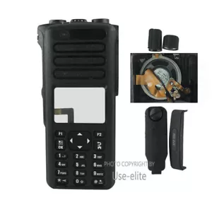 Housse de boîtier de réparation de remplacement avec haut-parleur pour radio portable XPR7550 - Photo 1/5