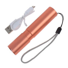 Super Bright Mini Light 3 Modes USB Rechargeable Mini Flashlight
