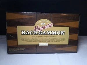 Restaurationsbeschläge Backgammon Magnet Intarsien Holz Spielbrett Neu Open Box - Bild 1 von 7