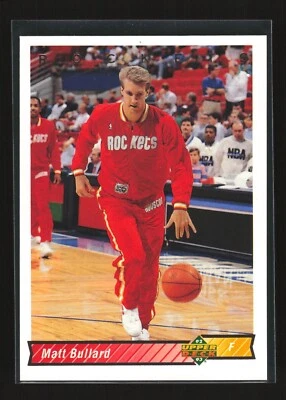 1992-93 Upper Deck 93 LOGO HOLO #99 Matt Bullard (NM)(BSK) - Image 1 of 2