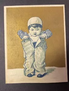 Vintage Original Art Business Ads Frear's Clothing Department One Price 3" x 3" - Picture 1 of 2