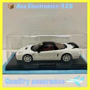 Modellino auto pressofuso Honda NSX Type R 2002 bianco 2 porte aperte scala 1:24 nuovo con scatola - Foto 1 di 7