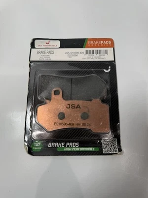 Juego de pastillas de freno de placa de cobre JSA 409, (Harley Davidson FLHR Road King F/R HH) Foto 1 de 4