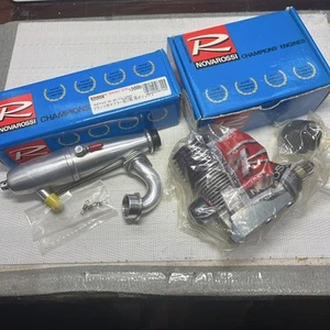 Novarossi Rx-21R Race Engine Set With Muffler High-Performance Nitro Engine - Picture 1 of 6