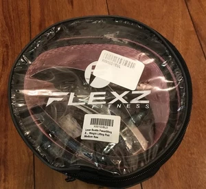 Flexz Fitness Lever Weight Lifting Leather Belt Medium Pink. New - Picture 1 of 6