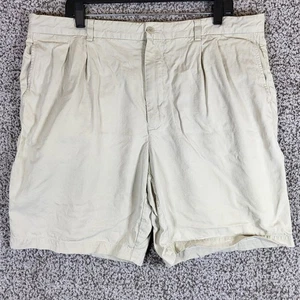 Pantalones Cortos Tommy Bahama Para Hombres Mezcla Seda Plisados Caqui Talla 40 Informales Golf Leer - Imagen 1 de 11