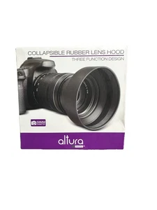 58 mm Altura faltbare Gummi Gegenlichtblende für 58 mm Neu im Karton - Bild 1 von 6