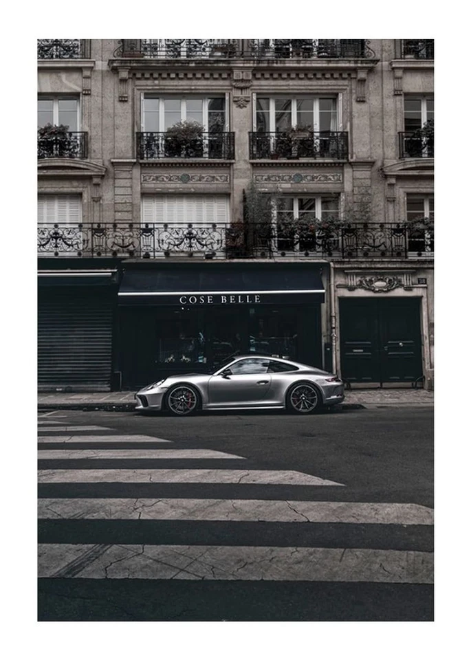 Porsche 911 GT3 Poster, Car Poster, Wall Art, Home Decor - Image 1 of 4