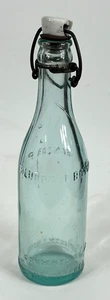 Antigua botella antigua Bangor PA Blue Ridge Bottling Co tapón acuático tapa oscilante 6,5 oz - Imagen 1 de 21