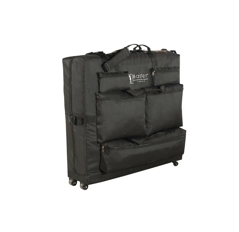 Master Massage Universal Wheeled Table Carrying Case Color Is Black Safe 0655544787995