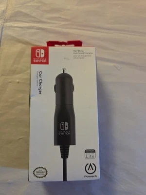 Cargador de Coche Nintendo Switch PowerA 5V/3A USB-C Carga Alta Velocidad NUEVO Sellado Foto 1 de 4
