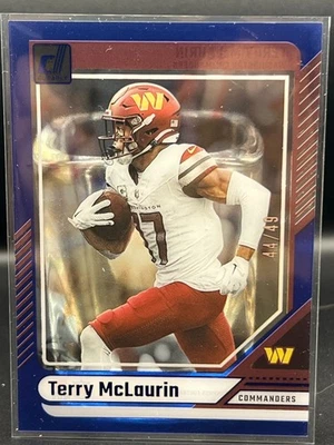 2024 Panini Clearly Donruss — Терри Маклорин No50 синяя /49 - Изображение 1 из 2