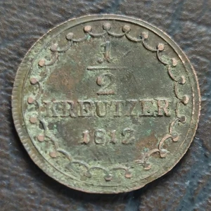 Slovaquie 1/2 KREUZER 1812 S Smolnik Autriche - Picture 1 of 2